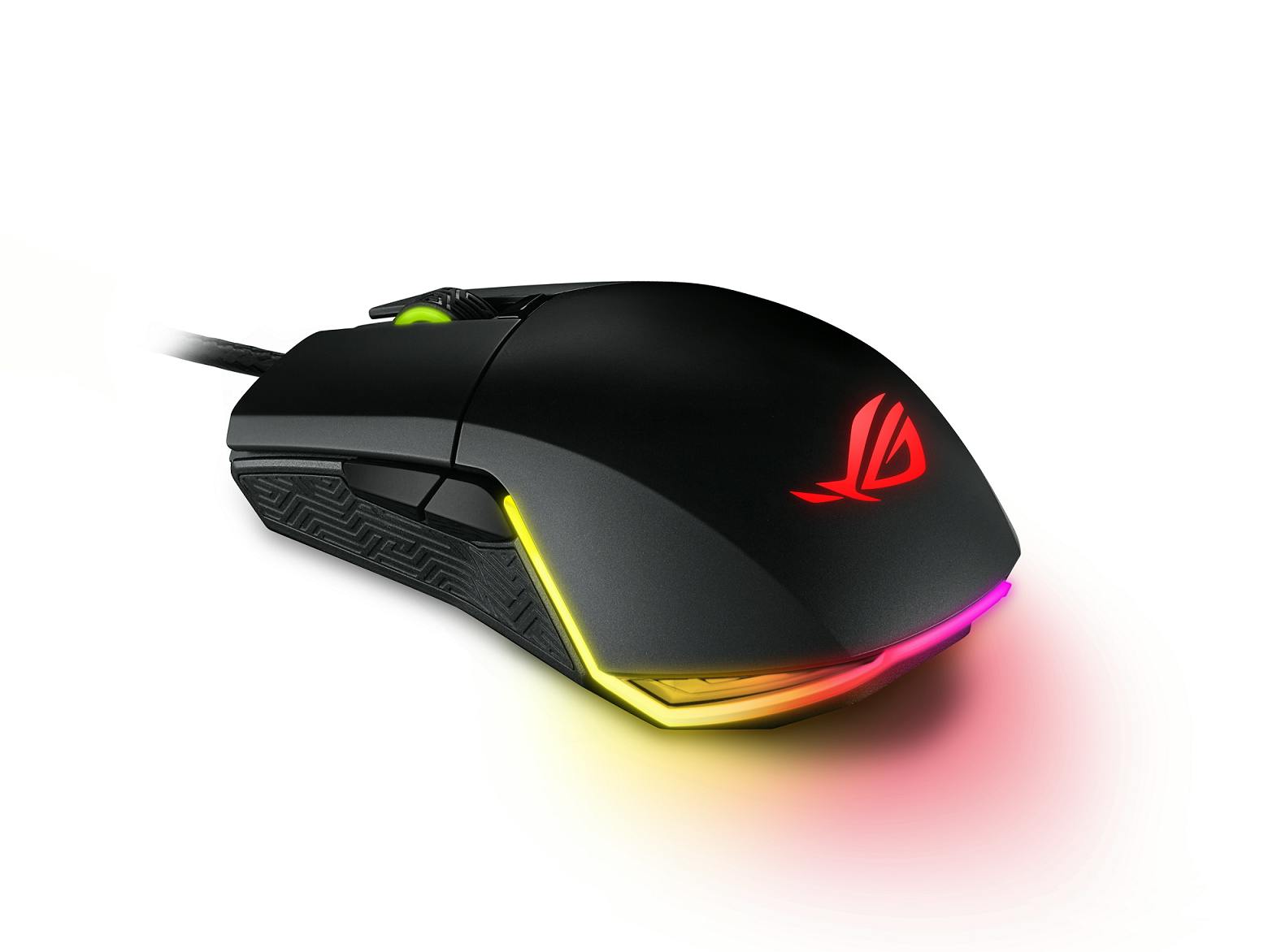 是華碩 ROG Aura Sync 電競滑鼠再添新成員，可換側邊鍵 Pugio 、可換上蓋 Evolve 登場這篇文章的首圖