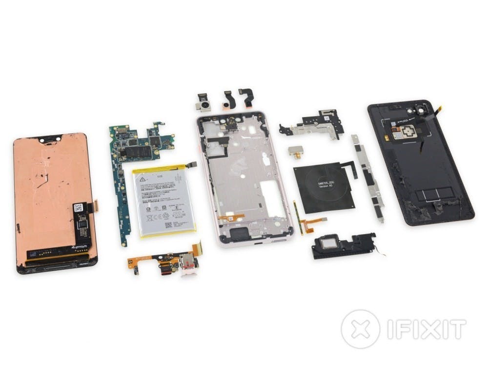 是Pixel 3 XL拆解 沿用舊規格視覺運算元件、三星AMOLED顯示面板這篇文章的首圖