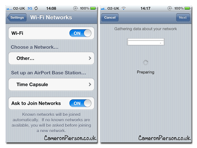 是又有 iOS 5 beta 新功能走光,即透過 iDevices 設定 AirPort / Time Capsule這篇文章的首圖