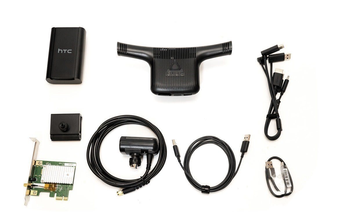終於完全體!Vive / Vive Pro 無線套件 入手開箱/安裝/心得分享 (含 Thunderbolt 3 外接盒使用實測) @3C 達人廖阿輝