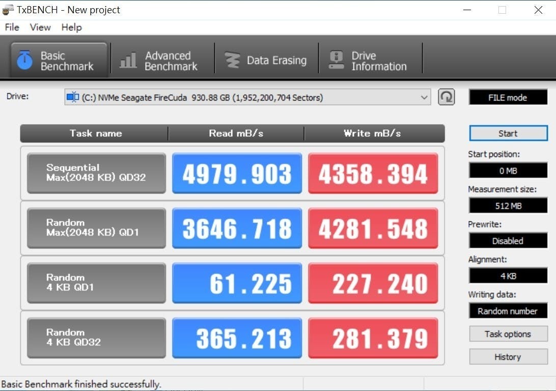 螢幕擷取畫面 16 1024x721 動手玩/Seagate FireCuda 520,搭配AMD新平台才能完整發揮存取效能的SSD