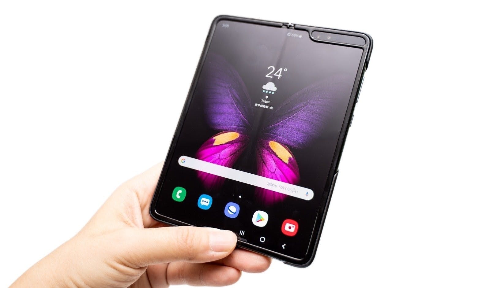 六萬五一台手機還是好想要!三星 Galaxy Fold 折疊螢幕手機開箱分享 @3C 達人廖阿輝