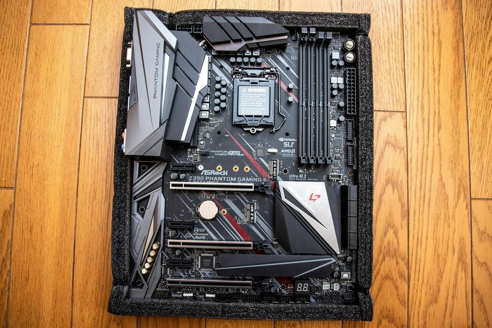 ASROCK Z390 Phantom Gaming 6 主機板開箱 旗艦用料與配置,價格也更親民 @3C 達人廖阿輝
