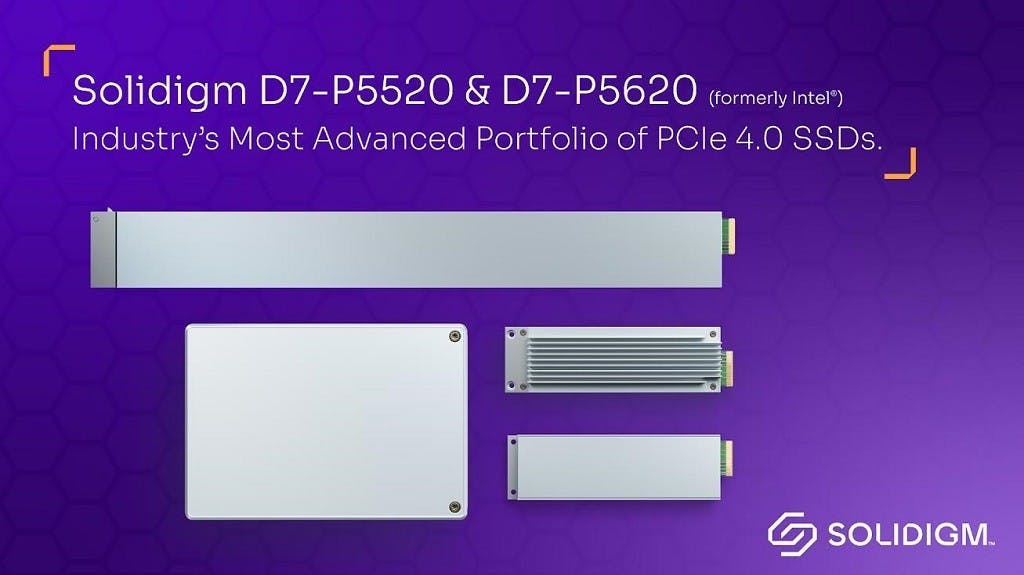 前身為 Intel SSD 部門的 Solidigm 發表兩款資料中心級 SSD 產品，採用自家生產 144 層 NAND 顆粒 #D7 ...