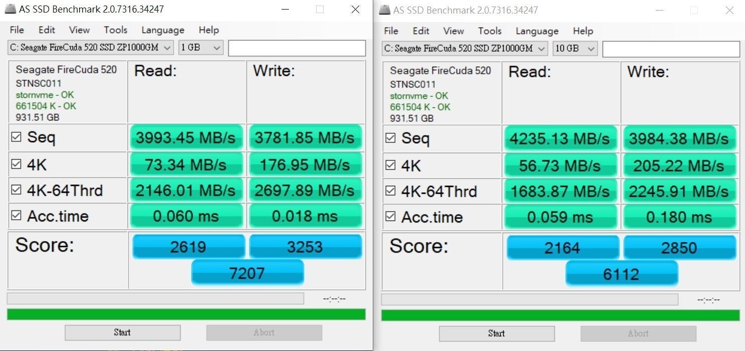螢幕擷取畫面 5 1024x482 動手玩/Seagate FireCuda 520,搭配AMD新平台才能完整發揮存取效能的SSD