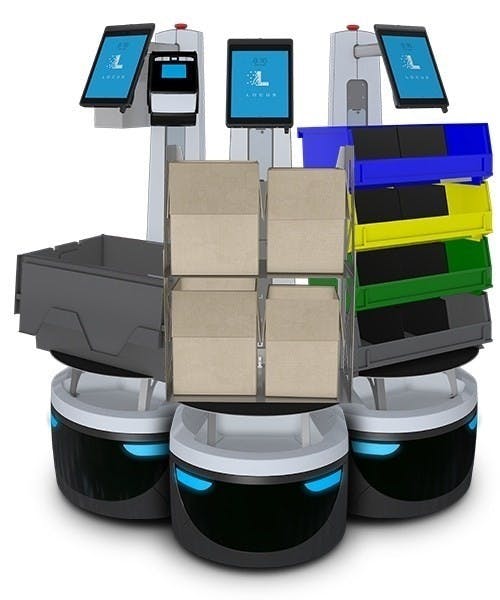 robots centered 1 DHL擴大導入機器人協助提昇貨運配送效率