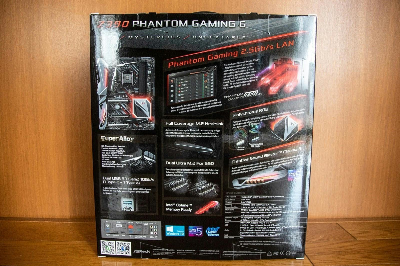 ASROCK Z390 Phantom Gaming 6 主機板開箱 旗艦用料與配置,價格也更親民 @3C 達人廖阿輝