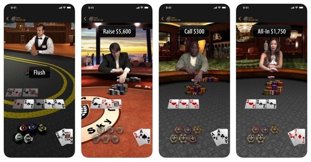 是慶祝App Store營運超過10週年，蘋果再次推出自製遊戲《德州撲克》這篇文章的首圖