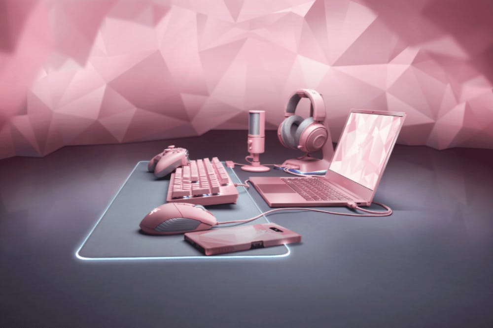 是因應西洋情人節準備來到，Razer將推出Quartz粉晶系列筆電等產品這篇文章的首圖