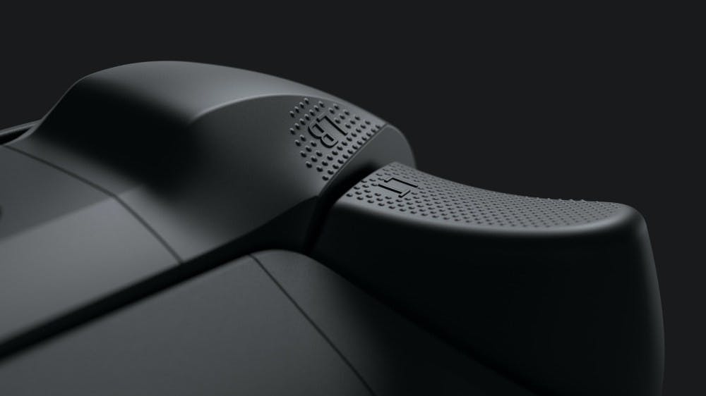 Xbox2020 Cntlr Trigger MKT 16x9 RGB 搭配Xbox Series X的新款控制手把導入不少強化設計,新增分享按鍵