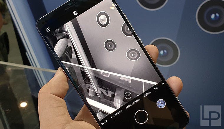 重返榮耀之作?搭載蔡司五鏡頭的Nokia 9 PureView簡單動手玩