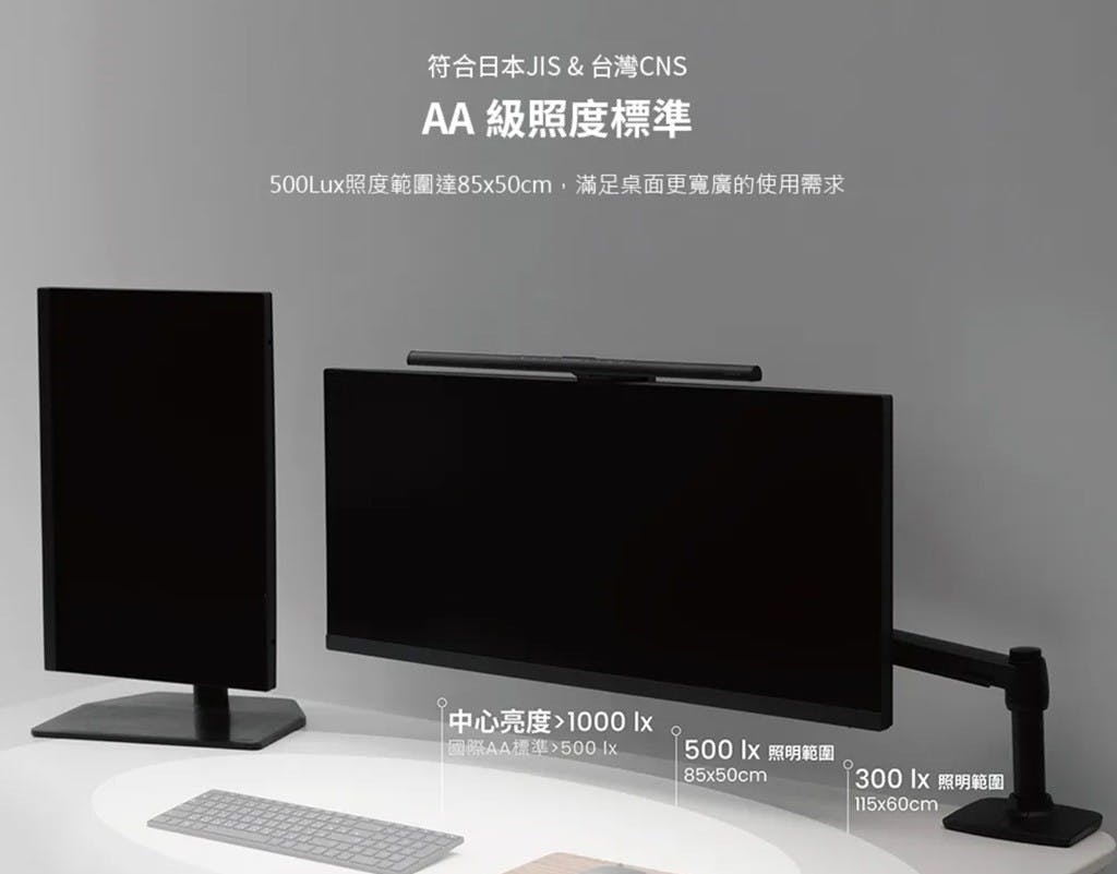 BenQ螢幕掛燈ScreenBar Pro雙11特價現省1400元入席自動開關燈、自動調