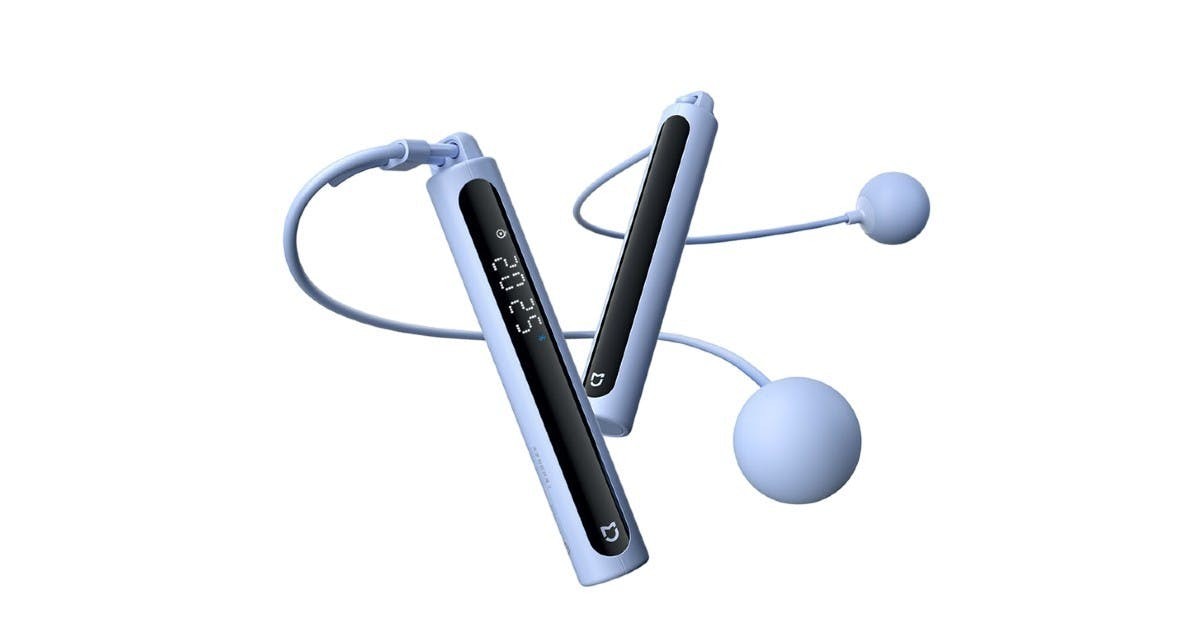 小米米家智能跳繩2 電子跳繩室內外都能用 可記錄運動時間與數據 小降價至745元