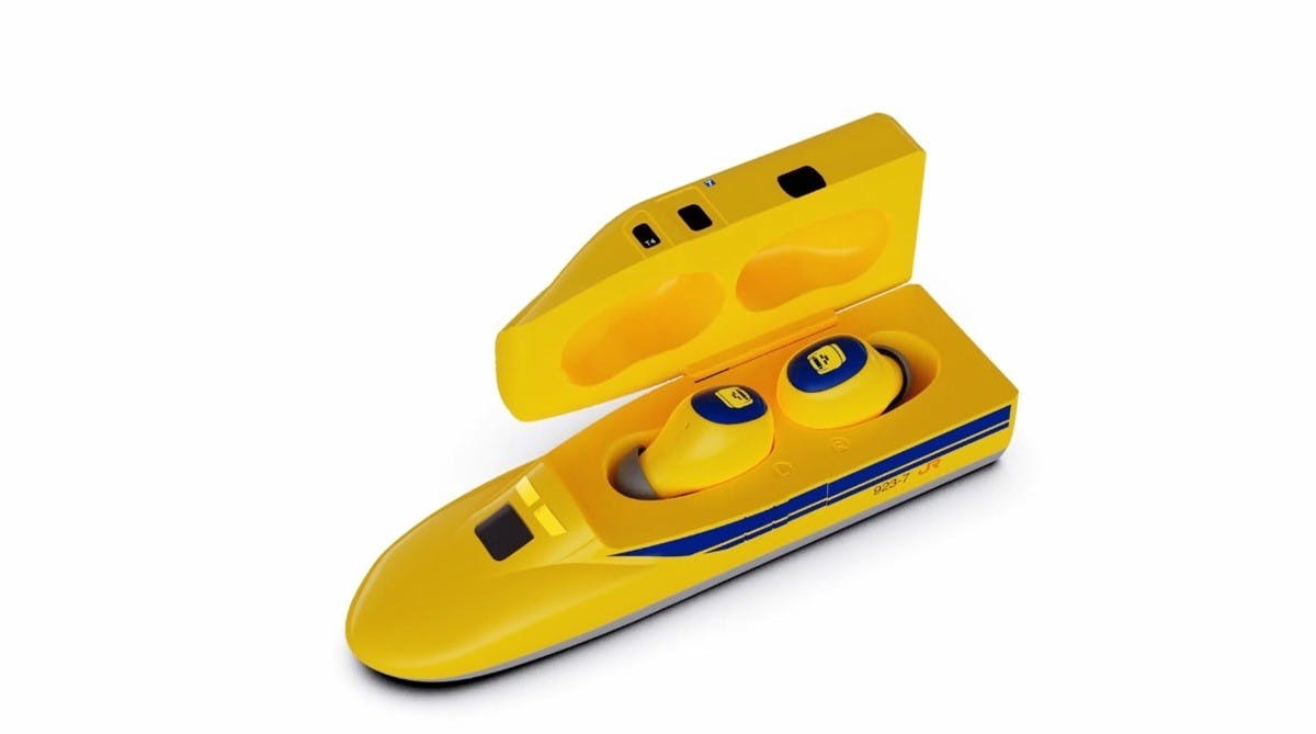 JR東海授權推出923型黃醫生T4編組新幹線造型真無線耳機 收錄JR東海錄製的車輛音效