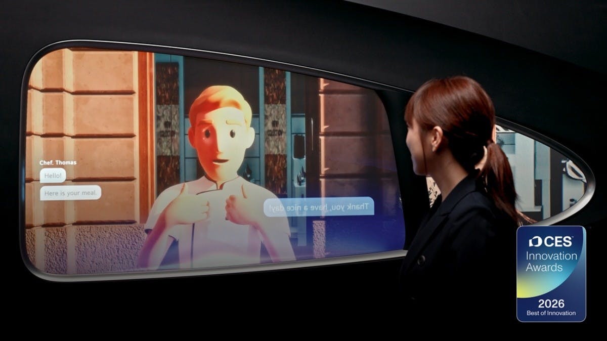 LG CES 2026 將展示 AI 智慧座艙技術擋風玻璃可變成透明 OLED 資訊螢幕 #自動駕駛 (245249) - Cool3c