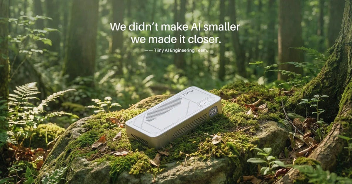 新創公司Tiiny AI公開可執行120B AI模型的口袋尺寸AI電腦 搭12核Arm CPU與NPU與80GB記憶體