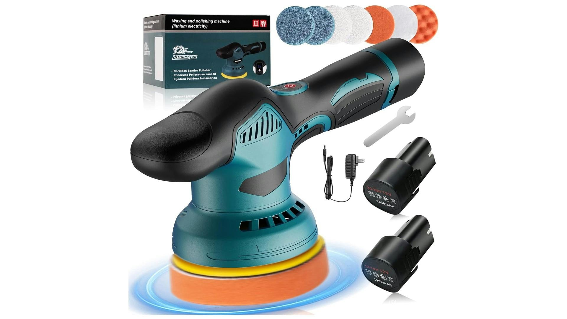 年末大掃除|日亞熱銷美容拋光機,幫你提升愛車漆面亮度。