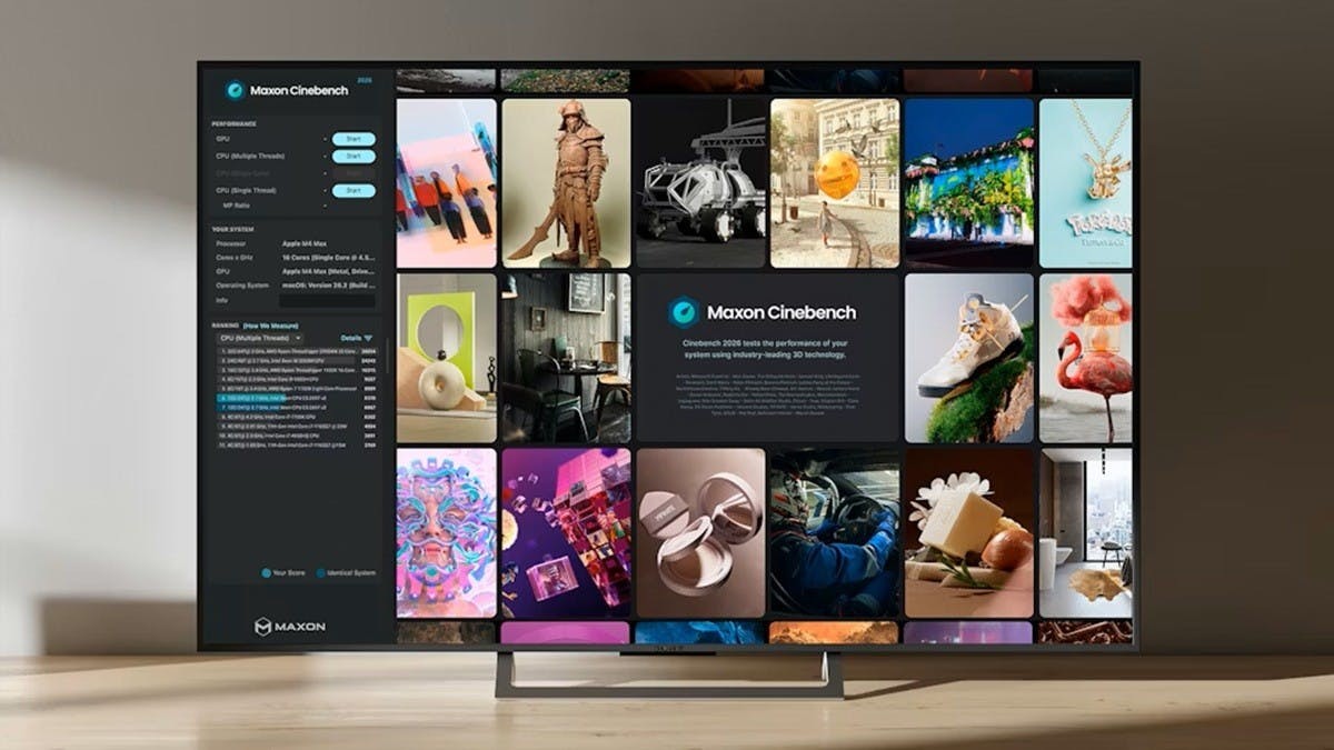 Maxon推出Cinebench 2026 新增支援超執行緒的單核心效能測試與支援新款GPU