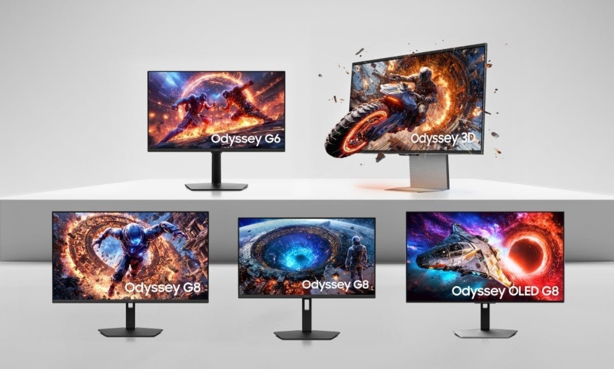 三星 Odyssey 裸眼 3D 顯示器達 6K 解析度 另推 1040Hz 畫面更新率的 G6 LG 推 RGB 條列 OLED 顯示器