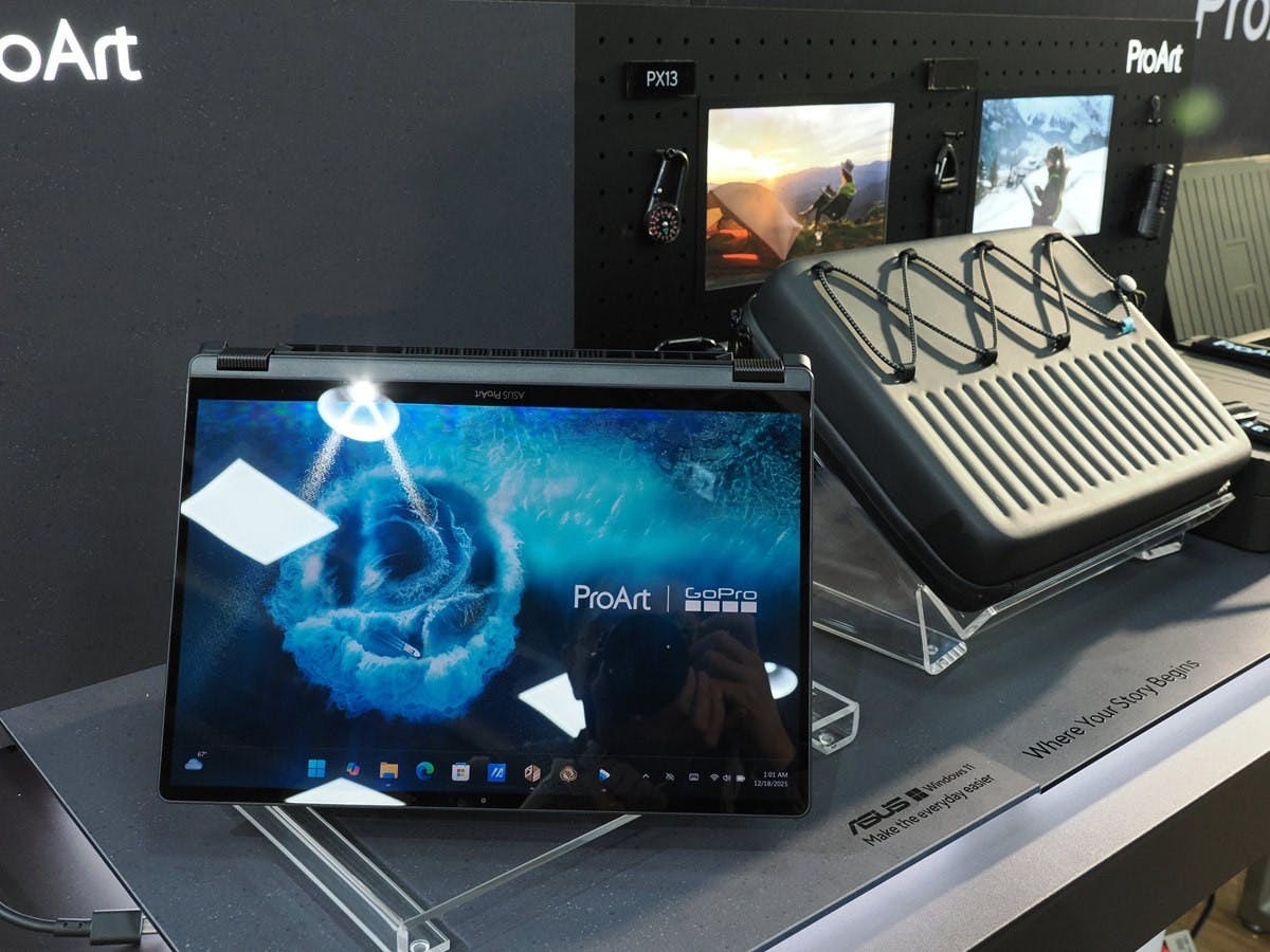華碩攜手GoPro推出ProArt PX13 GoPro Edition聯名組合 搭AMD Ryzen AI Max+ 395具有GoPro風格外觀