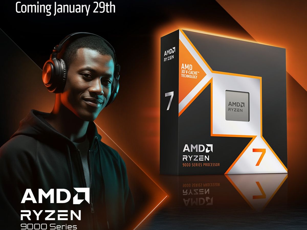 AMD高層親揭Ryzen 7 9850X3D上市時間與售價,499美金1月29開賣