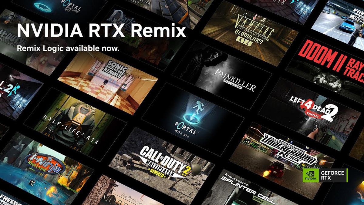 NVIDIA RTX Remix Logic正式釋出，為經典遊戲重製增添電影級過場與新視覺效果
