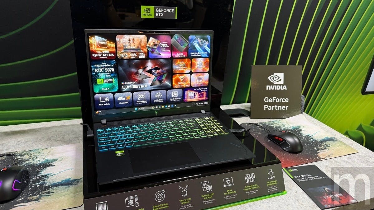 宏碁全面擁抱AMD Ryzen AI 400系列處理器,Swift、Aspire與Nitro V電競筆電齊發