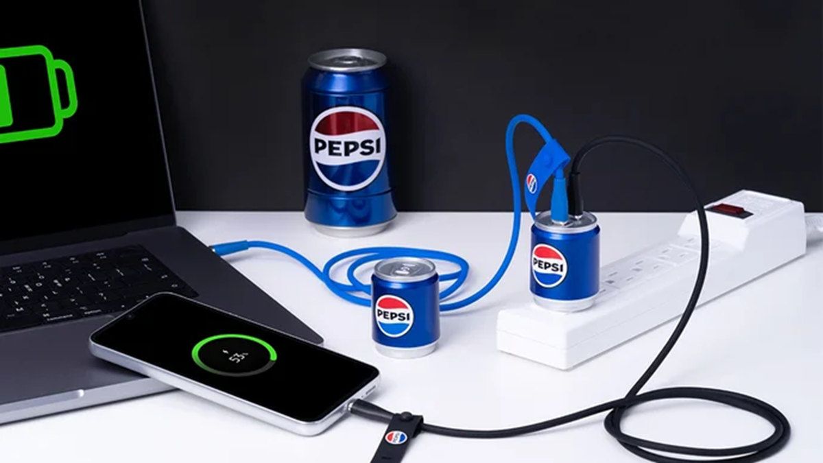 百事可樂在日本群募推出可樂罐造型45W GaN2充電器