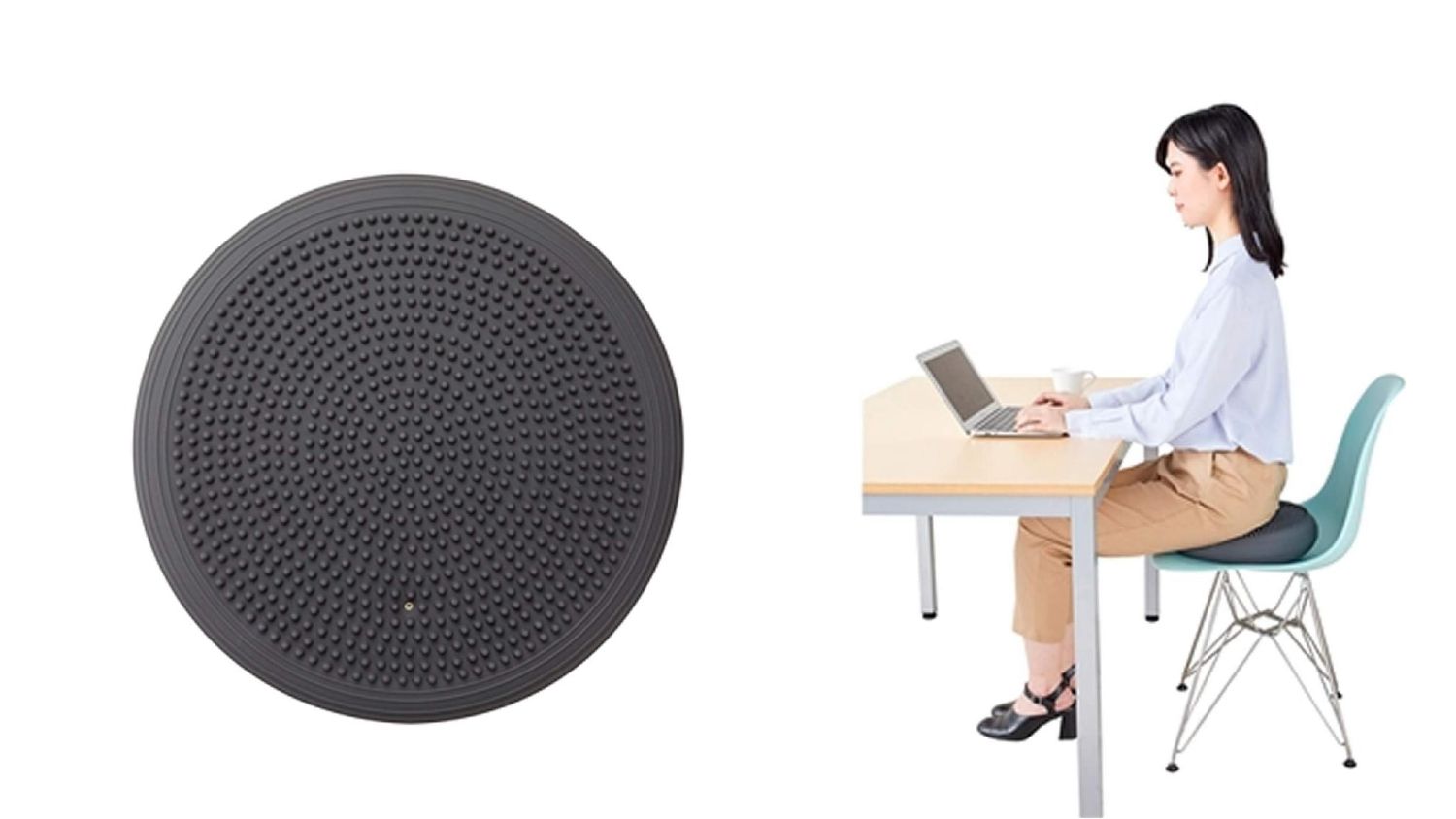 久坐也能偷偷動起來!Tanita 平衡坐墊,日常鍛鍊核心肌群,找回完美體態。