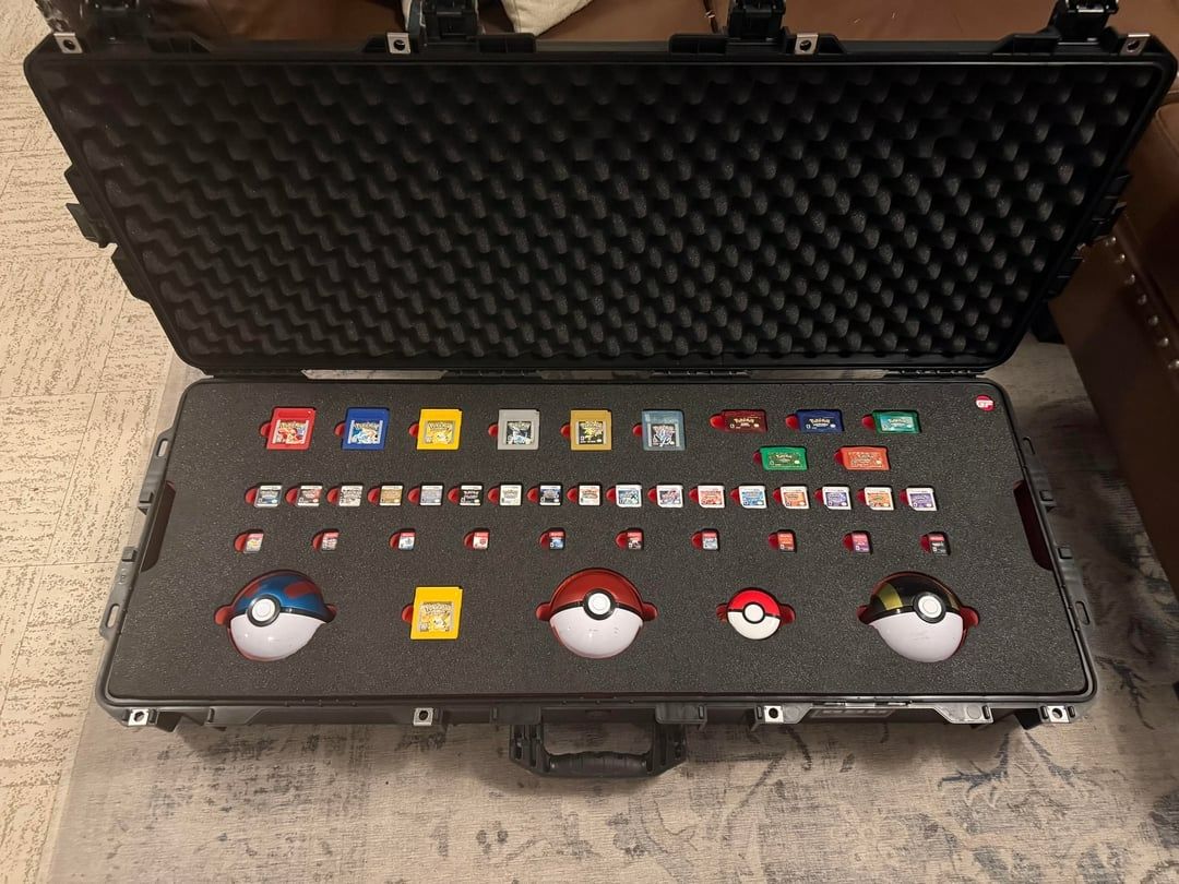 狂粉打造「末日儲備箱」收藏大量寶可夢卡匣與任天堂主機 文明崩壞也能保存寶可夢文化