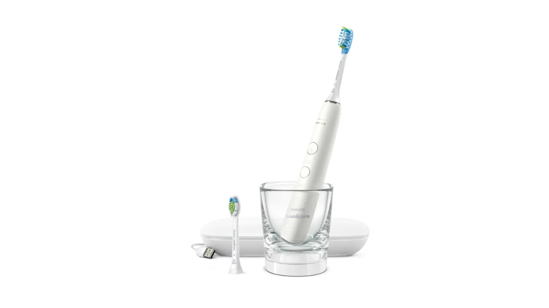 傳說中的清潔、護齦、煥白一次到位!PHILIPS 飛利浦煥白閃耀智能鑽石音波電動牙刷推薦。