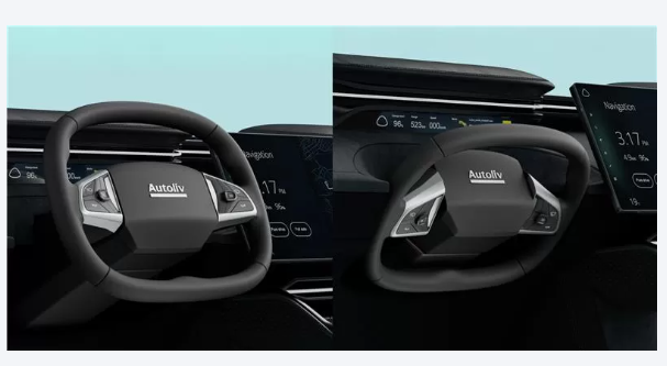 全球首款可折疊方向盤專為 L4 自駕車打造