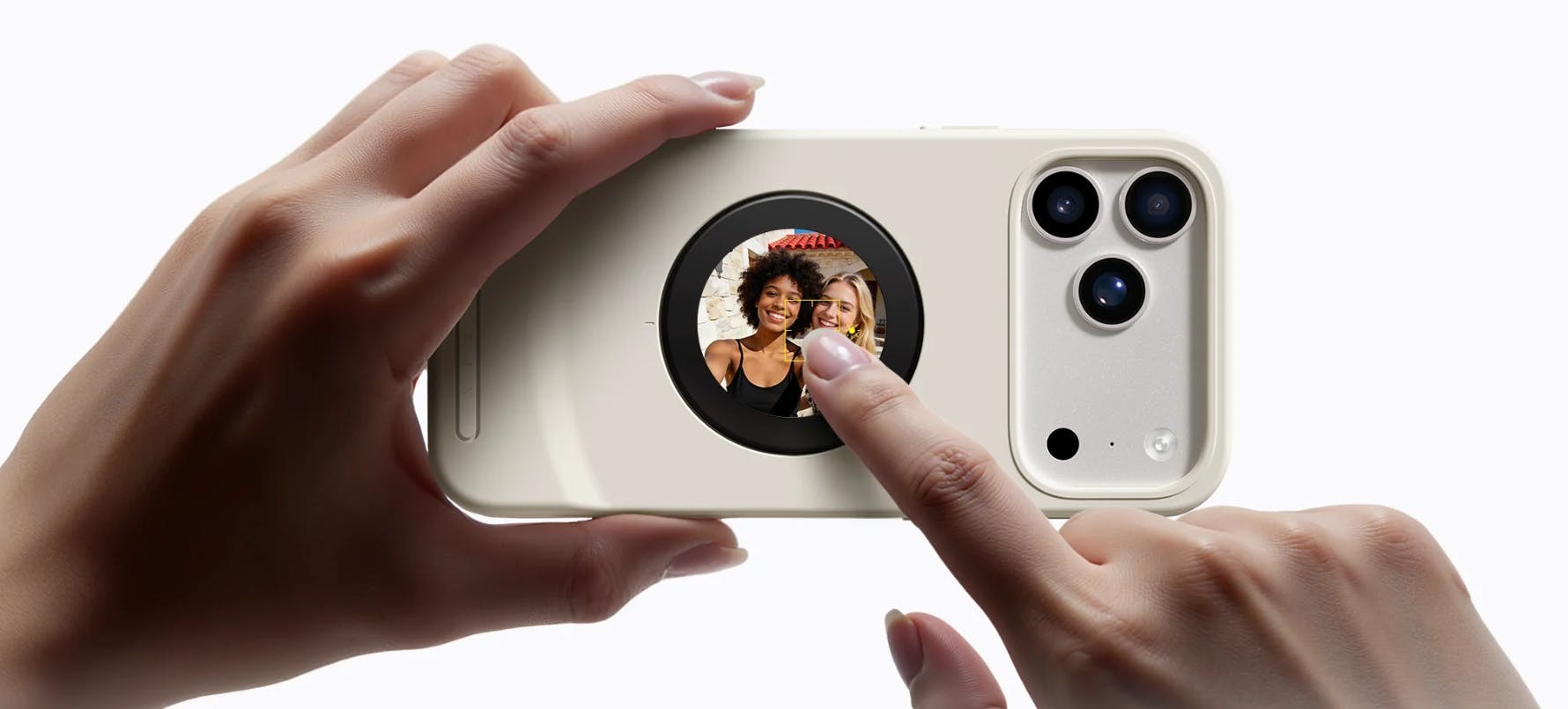 讓後置鏡頭自拍不再靠經驗值的手機殼設計