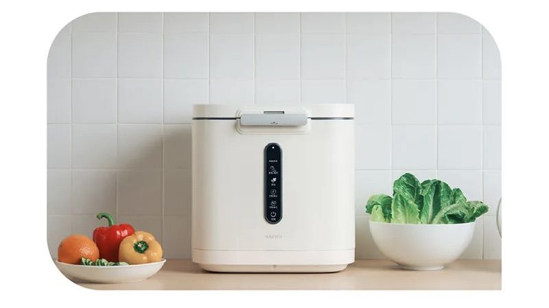 農曆年禁止倒垃圾,這款輝葉良品 i-BITE 廚餘機,能把廚餘變黃金。