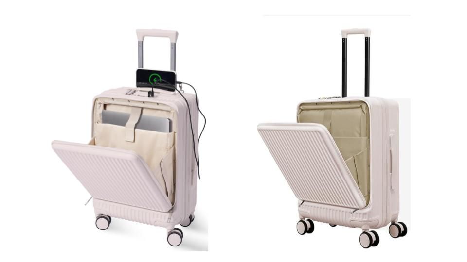日本 SNS 爆紅!CICIBELLA 多功能前開式行李箱,告別手忙腳亂,讓移動更從容。