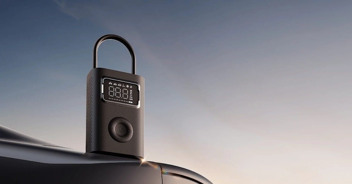 高速打氣補胎壓 小米電動打氣機2 Pro小特價1325元 45秒搞定胎壓還有螢幕可顯示進度