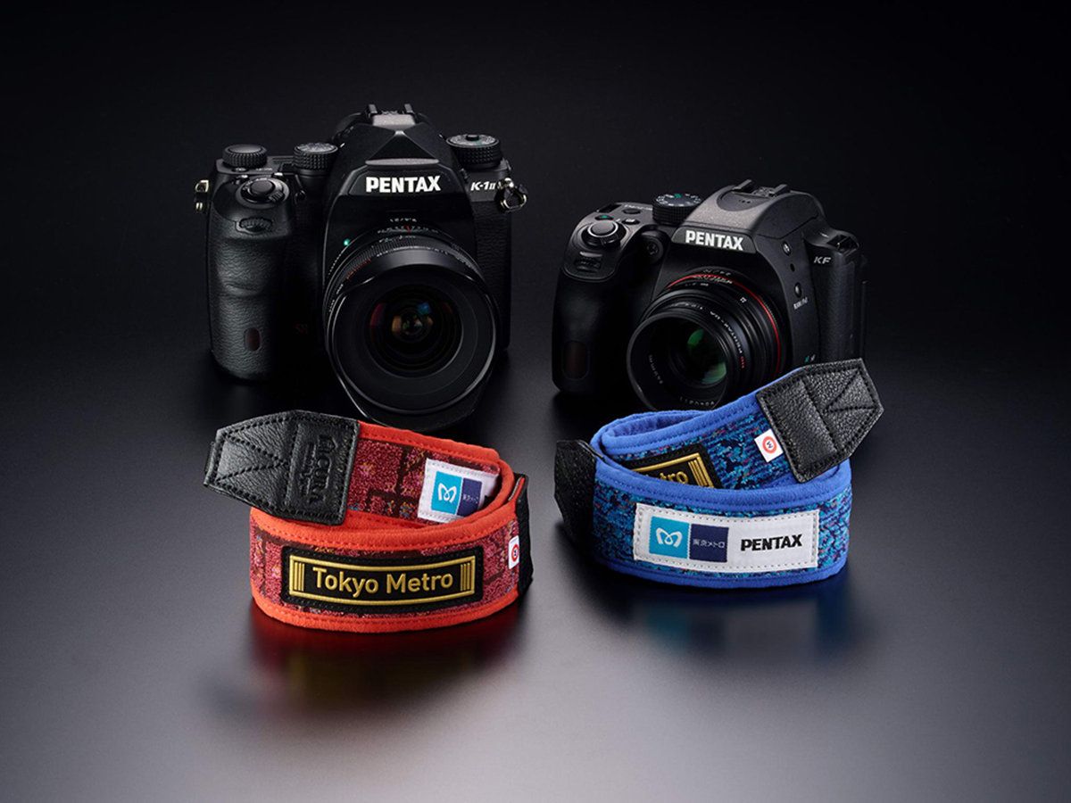 Ricoh與東京地鐵合作，將丸之內線02系退役車輛椅墊化作Pentax單眼相機背帶