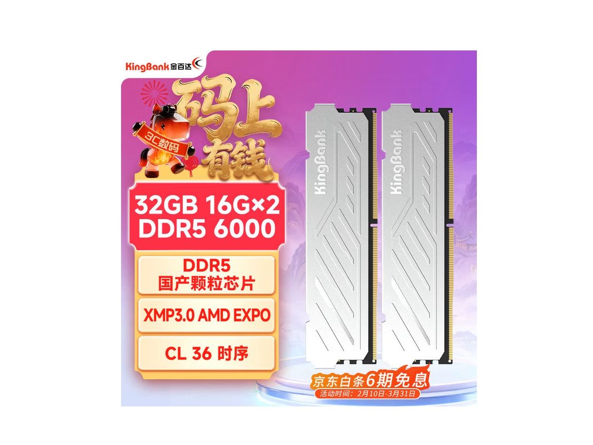 中國NAND顆粒記憶體同樣發災難財，16GBx2套組飆漲7倍要價3,629人民幣