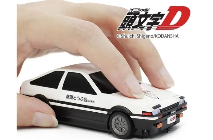 那台 AE86 又回來了 變成會「眨眼」的無線滑鼠