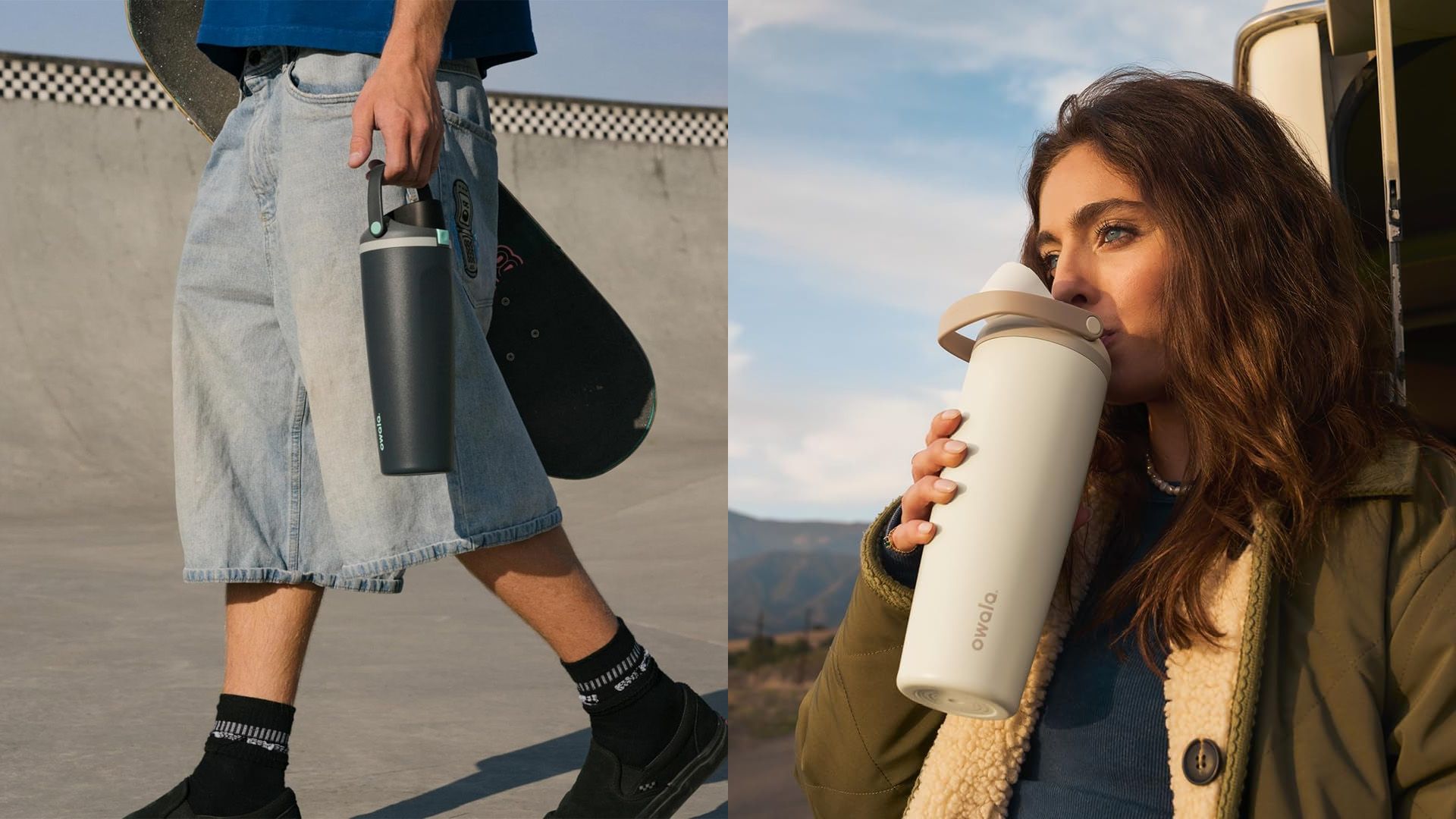 Threads 爆紅水瓶！Owala 吸管保溫杯，雙飲口還有優雅配色，實用又好看。