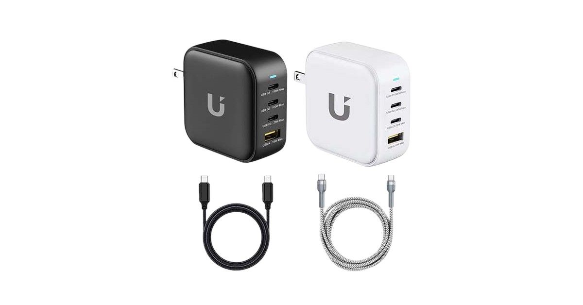 便宜治百病 100W氮化鎵快充699元加送100W快充線 Ukko P310F快充支援1A3C輸出、重量僅198g