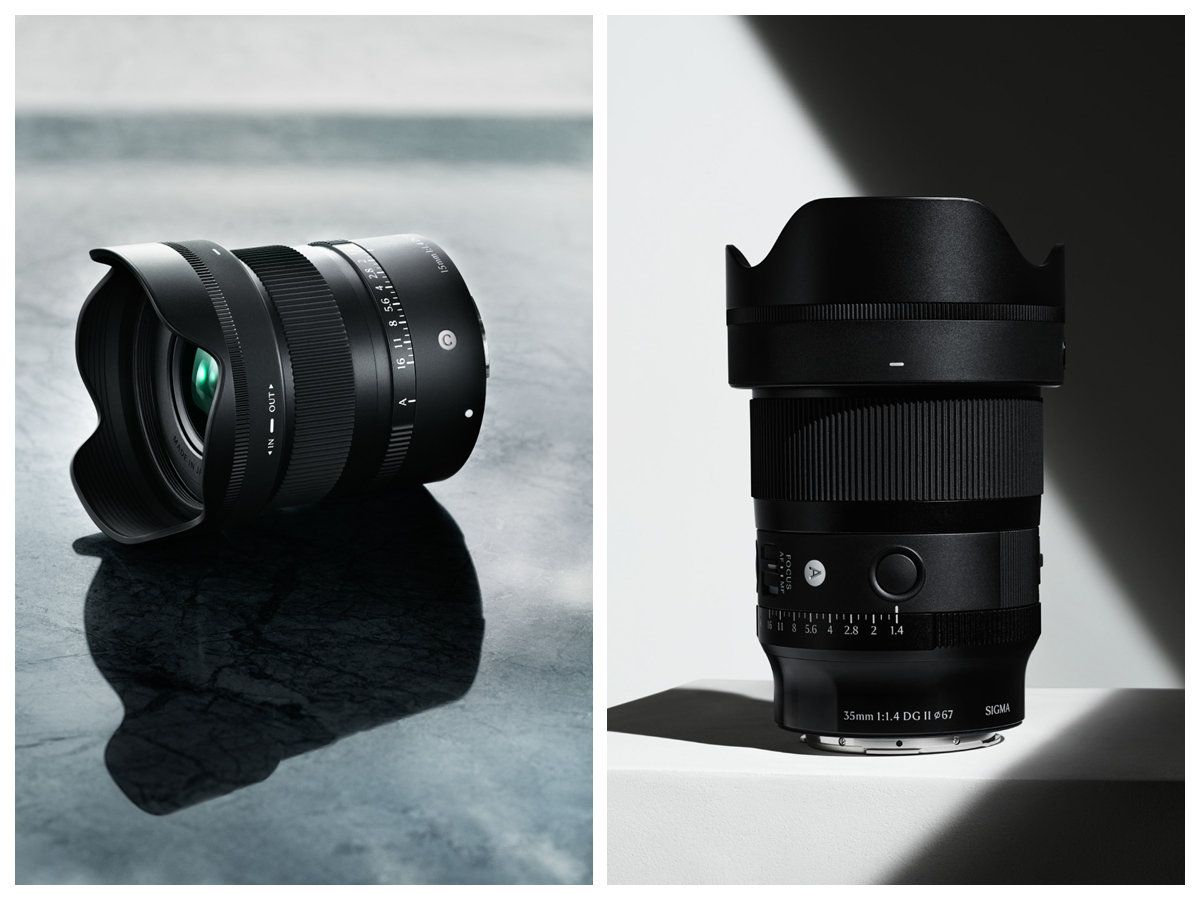 Sigma公布APS-C超廣角鏡頭Sigma 15mm F1.4 DC Contemporary及全片幅小廣角鏡頭Sigma 35mm F1.4 DG II Art