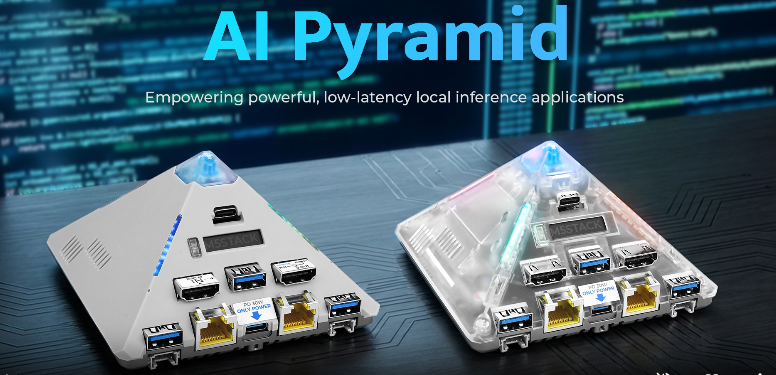 那來的謎之金字塔？原來是主打本地AI運算的迷你電腦