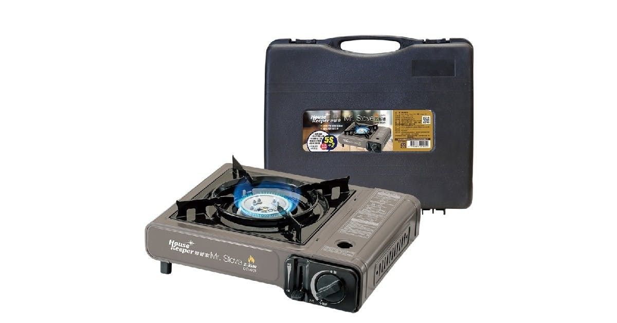 過年圍爐必備 妙管家DB-081卡式爐特價359元 硬式攜帶盒露營、收納都方便