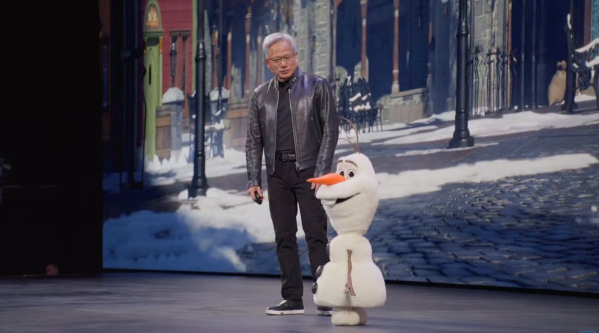 GTC 2026：NVIDIA與全球知名機器人開發商加速將實體AI帶到真實世界，迪士尼樂園雪寶互動機器人與黃仁勳同台演出