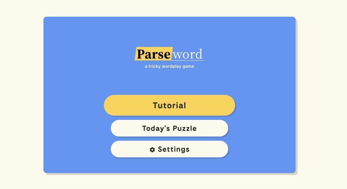Wordle 作者推出 Parseword 挑戰玩家邏輯思考能力