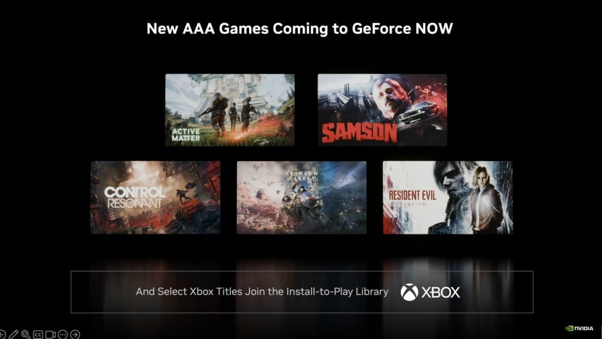 NVIDIA宣布GeForce NOW重大升級：VR串流直上90fps、介面整合Xbox與Ubisoft+訂閱標籤