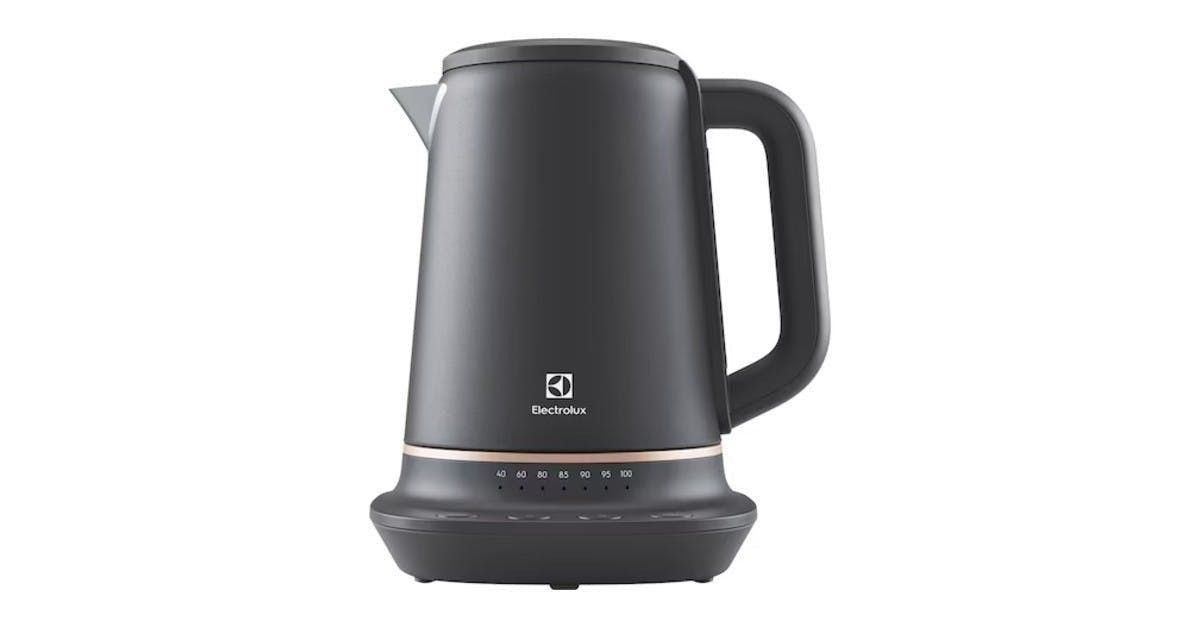 設計感先決 伊萊克斯1.7L快煮壺特價1490元 7段溫控、3種加熱模式、保溫40分鐘