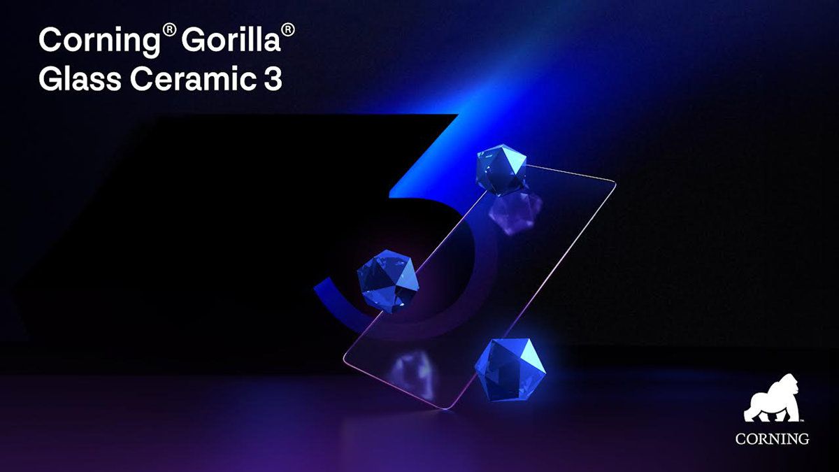 康寧推出Corning Gorilla Glass Ceramic 3強化玻璃，將率先採用在2026年Motorola新razr fold摺疊機