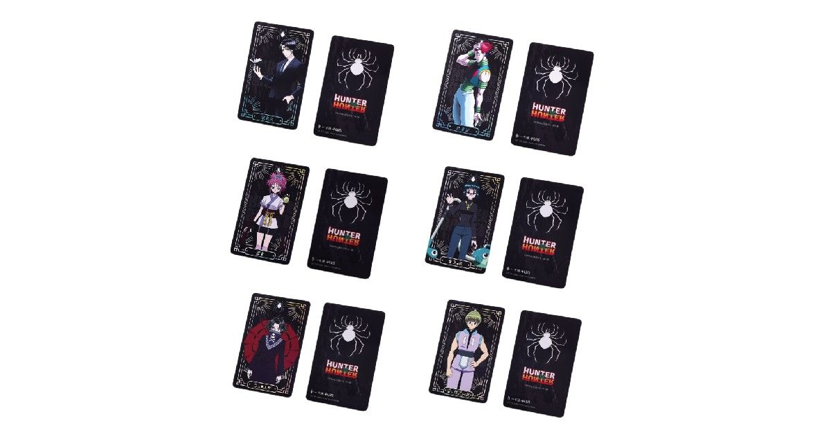 獵人幻影旅團一卡通套組 6款角色卡與收藏盒售價1390元